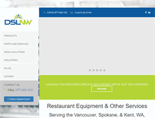 Tablet Screenshot of dsl-nw.com